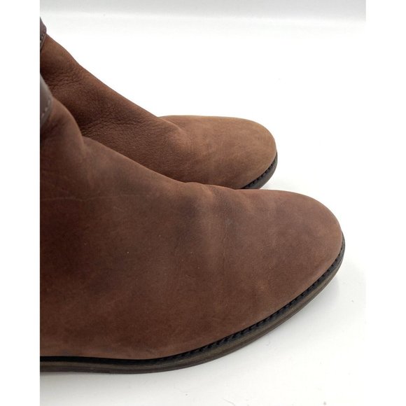 Cole Haan Women’s Leather Knee High Boots Brown‎ Distressed Size 8.5 B - Picture 6 of 16